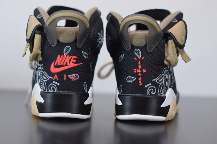 travis scott x air jordan 6 "paisley print" ct5058-001