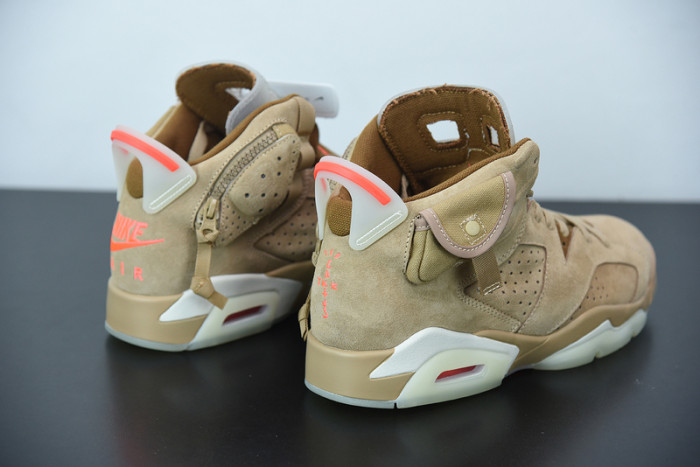 air jordan 6 x travis scott british khaki