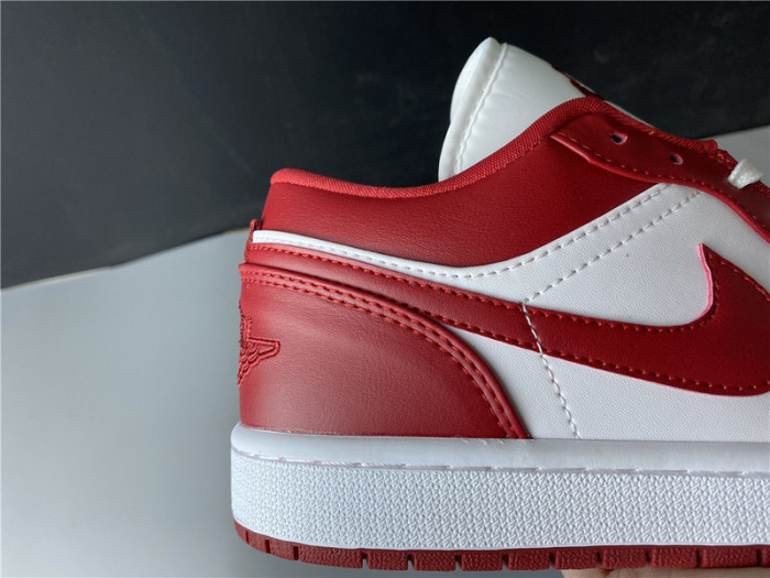 air jordan 1 low gym red white 553558-611