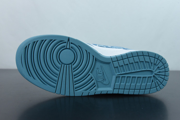 nike dunk low essential paisley pack worn blue dh4401-101