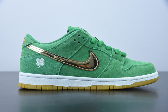 nike sb dunk low pro st. patrick''s day bq6817-303
