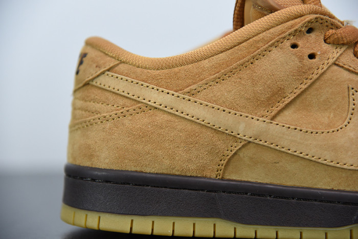 nike sb dunk low “wheat mocha” bq6817-204
