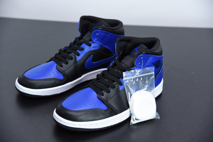 air jordan 1 mid “hyper royal” 554724-077