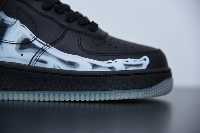 nike air force 1 low black skeleton bq7541-001