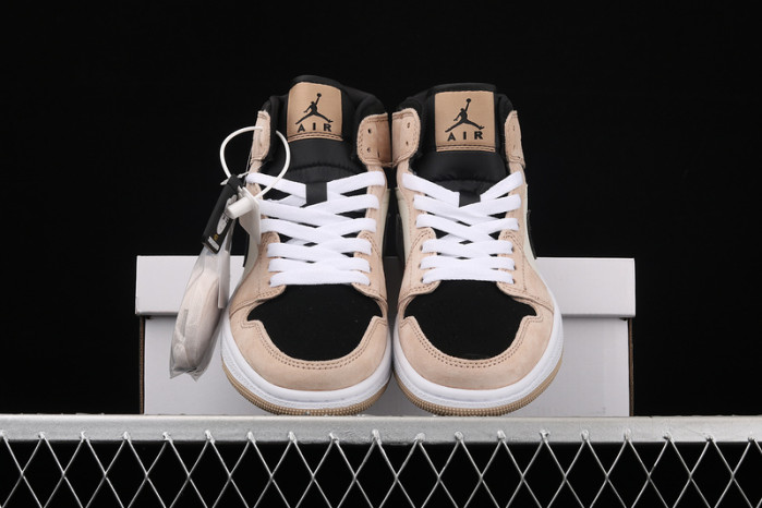 air jordan 1 mid barely orange bq6472-800