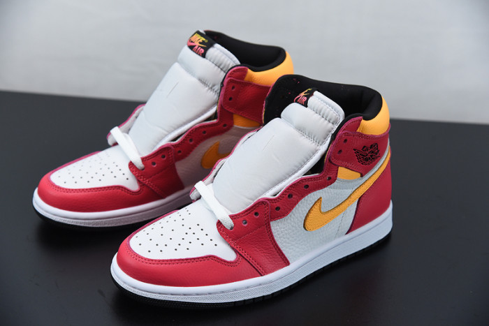 air jordan 1 high og“light fusion red” 555088-603