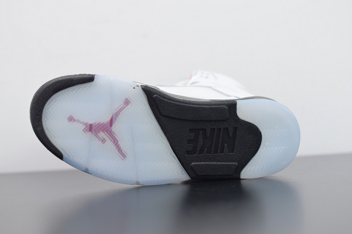 air jordan 5 retro fire red silver tongue da1911-102