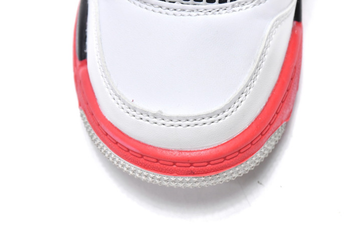 air jordan 4 retro ps fire red kids