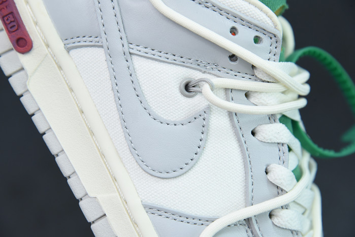 nike dunk low off-white lot 25 dm1602-121