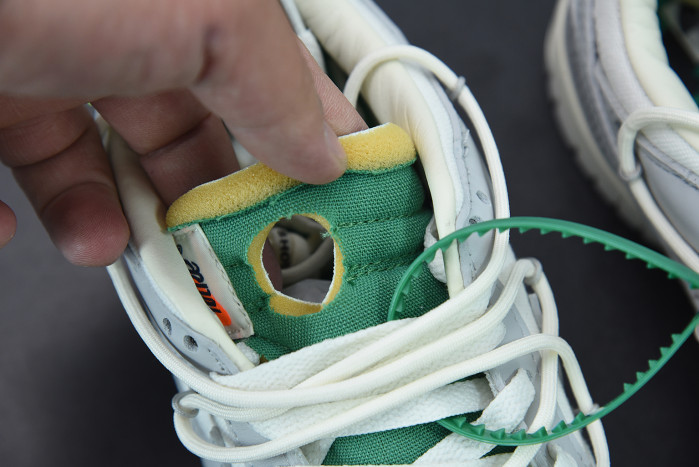 nike dunk low off-white lot 25 dm1602-121