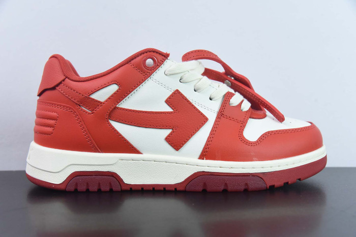 off-white out of office red white