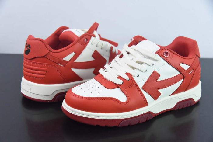 off-white out of office red white