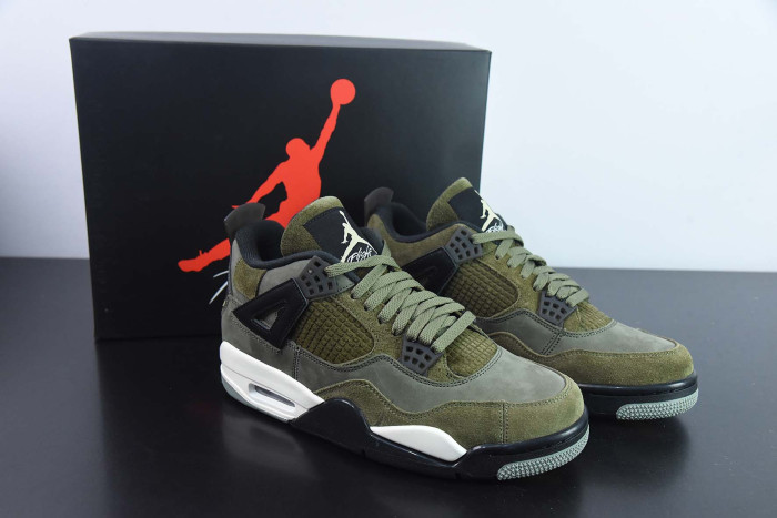 air jordan 4 retro " olive canvas" fb9927-200