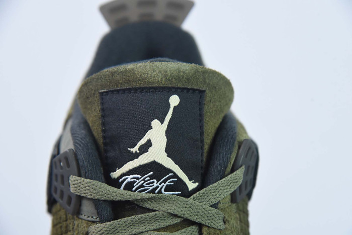 air jordan 4 retro " olive canvas" fb9927-200