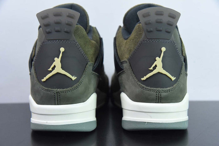 air jordan 4 retro " olive canvas" fb9927-200