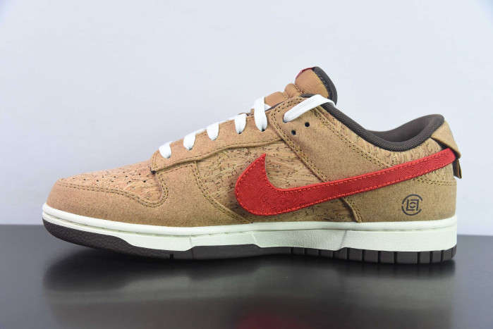 nike dunk low sp clot cork fn0317-121