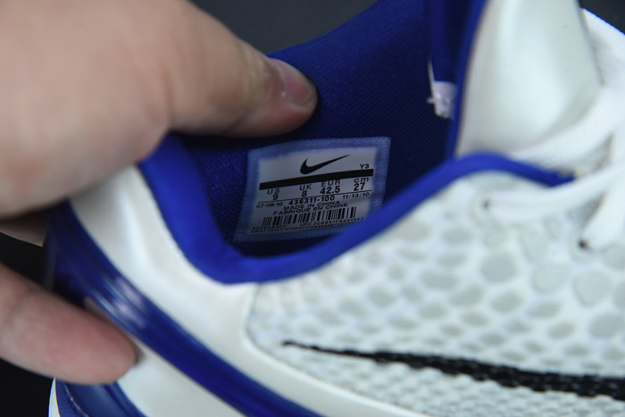 nike kobe 6 zoom white royal 436311-100