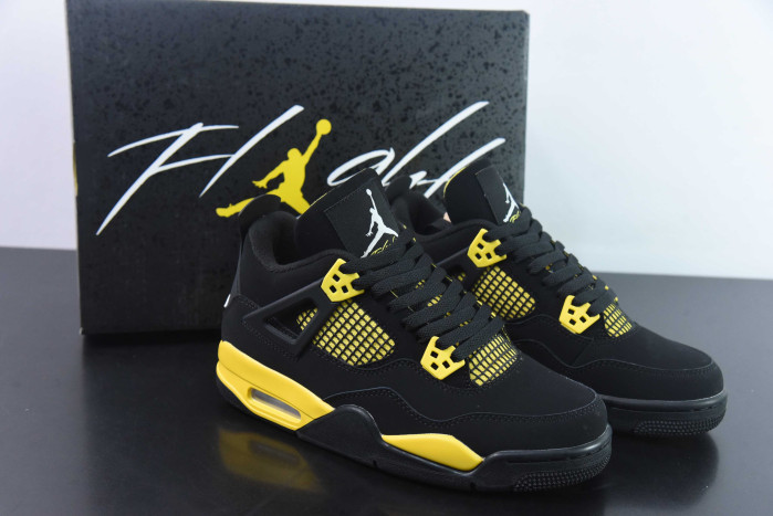 air jordan 4 retro yellow thunder dh6927-017