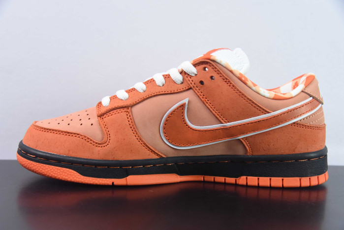 nike sb dunk low concepts orange lobster fd8776-800