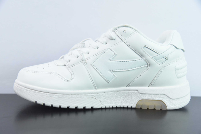 off-white out of office calf leather triple white