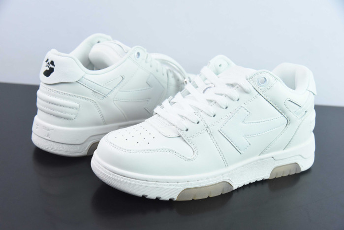 off-white out of office calf leather triple white