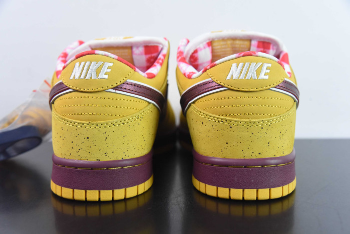 nike sb dunk low concepts "yeelow lobster" 313170 137566
