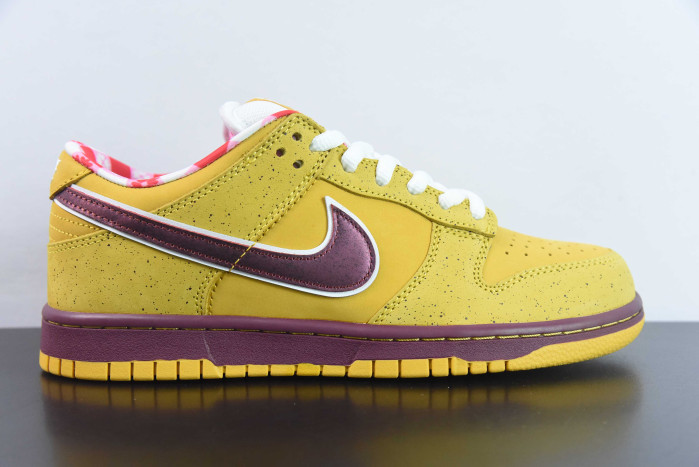 nike sb dunk low concepts "yeelow lobster" 313170 137566