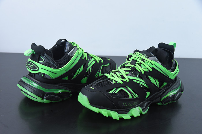 balcia track trainers 3.0 black green