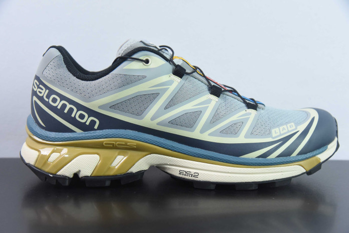 salomon xt-6 blue yellow