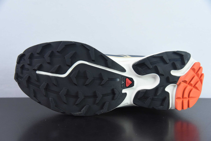 salomon xt-6 deep teal biking red