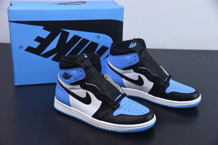 air jordan 1 retro high og unc toe university blue dz5485-400