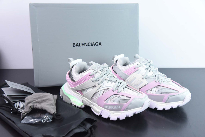 balcia track trainers 3.0 pink white