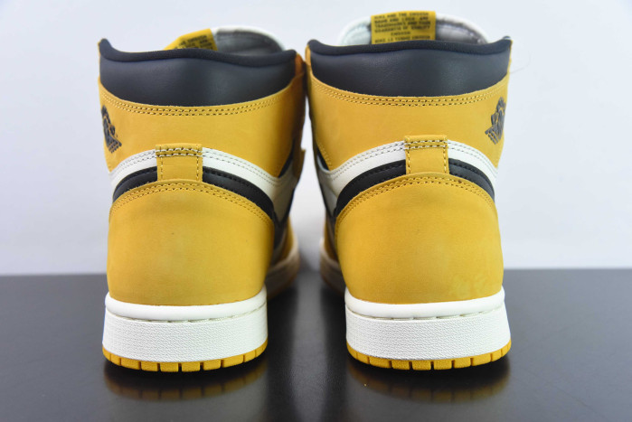 air jordan 1 retro high og "yellow ochre" dz5485-701