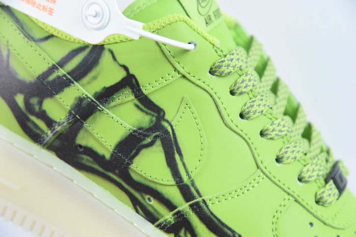 nike air force 1 07 x-rays of bones limited color scheme for halloween cw2288-111