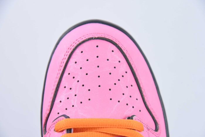 nike dunk low x the powerpuff girls “blossom” fd2631-600