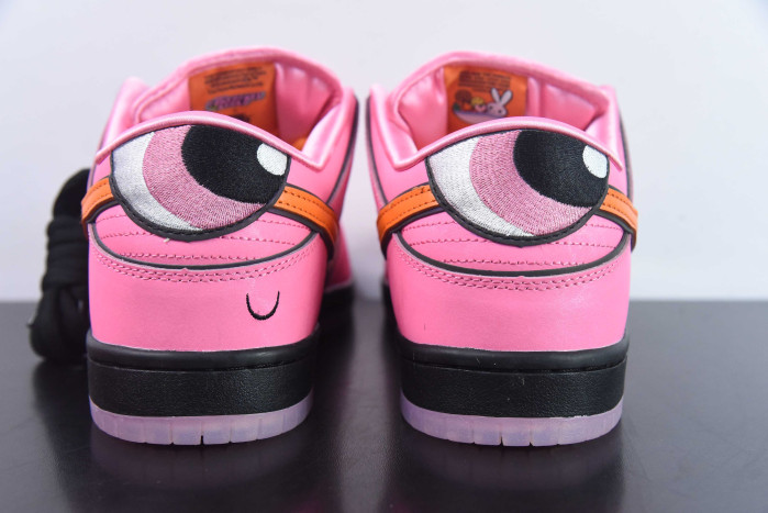 nike dunk low x the powerpuff girls “blossom” fd2631-600