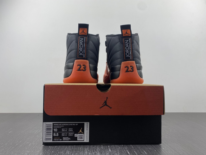 air jordan 12 retro “brilliant orange” fd9101-081