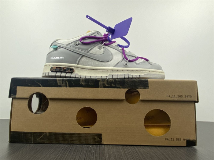 off-white x nike sb dunk low 28 of 50 ow dm1602-111
