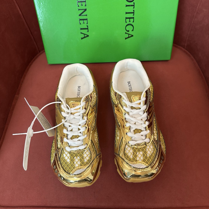 Bottega Veneta Orbit Runner Gold-White bv254811