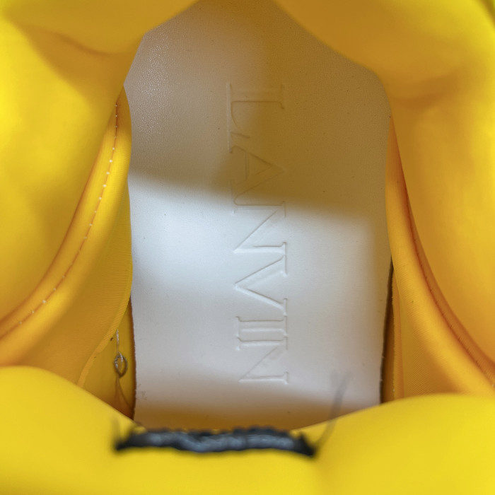 lanvin leather curb beige yellow h200509