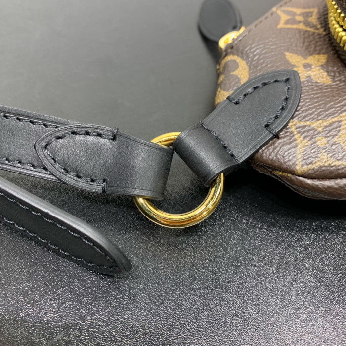 Louis Vuitton LV Monogram Brown Keepit Bumbag M14806