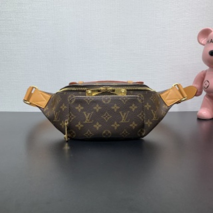 Louis Vuitton LV Monogram Brown Rush Bumbag M14019LV