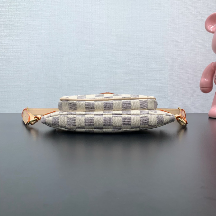 Louis Vuitton LV Damier Azur Keepit Bumbag N00230