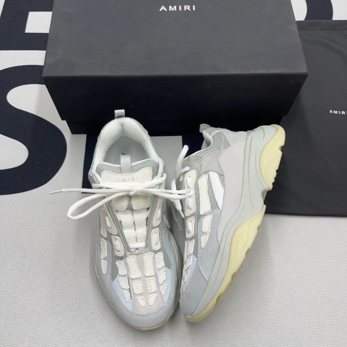 AMIRI Bone Runner Skel Top Low Sneaker