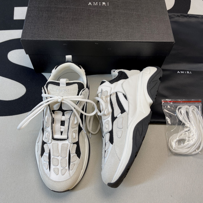 AMIRI Bone Runner Skel Top Low Sneaker