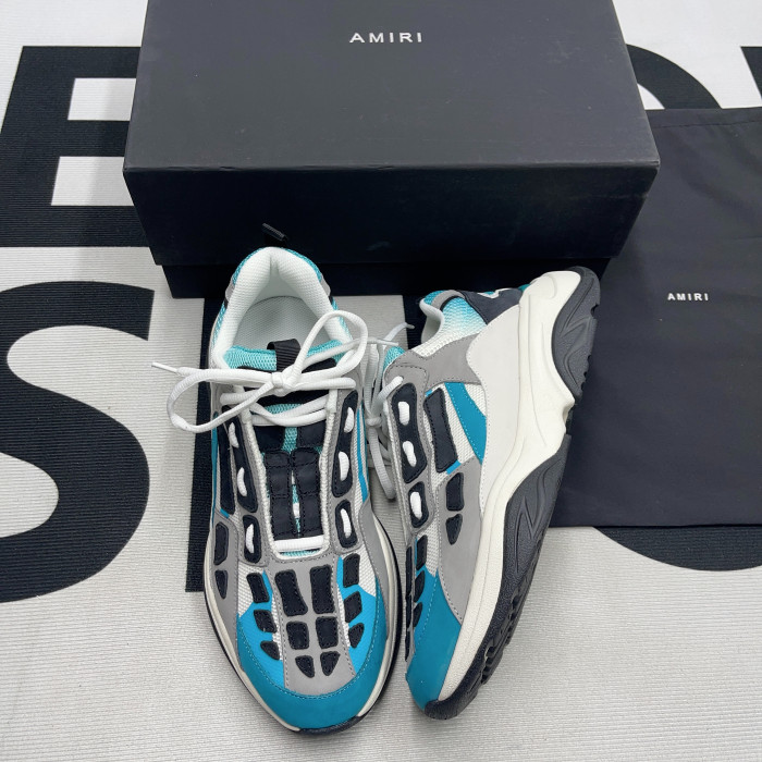 AMIRI Bone Runner Skel Top Low Sneaker