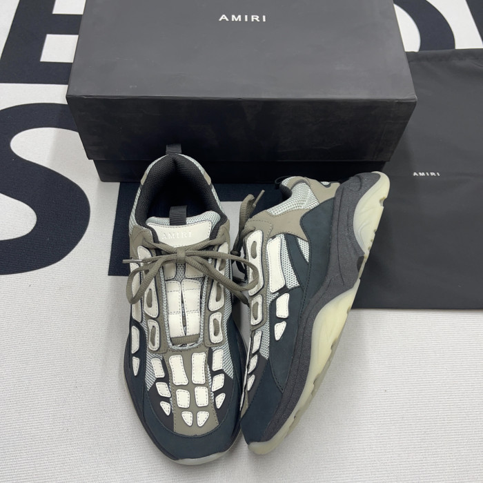AMIRI Bone Runner Skel Top Low Sneaker