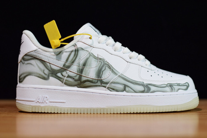 nike air force 1 low skeleton halloween bq7541-100