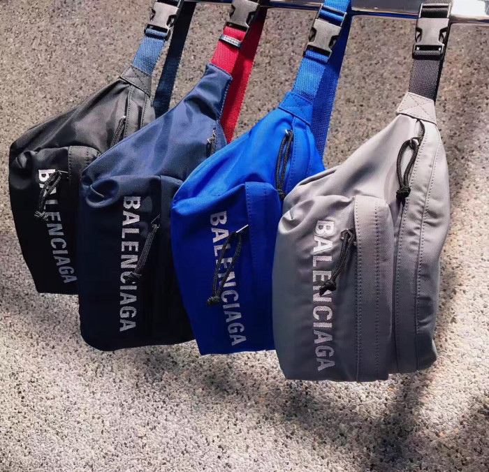balcia wheel logo waistbag bags